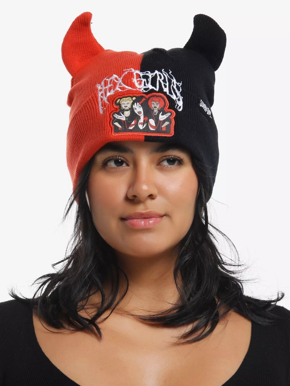 Scooby-Doo! The Hex Girls Horns Split Beanie Hot Topic